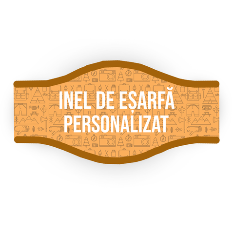 Inel eșarfă personalizat