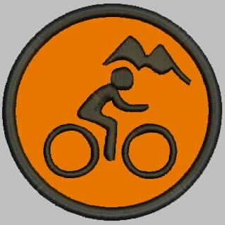 Mountain biker